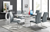Renato 6 Extending Table And 6 Lorenzo Chairs - renato-6-seater-high-gloss-extending-dining-table-6-grey-leather-lorenzo-chairs-set.jpg