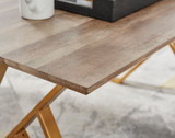 Taranto Oak Effect Dining Table and 6 Pesaro Black Leg Chairs - tarranto-6-seater-oak-effect-gold-leg-contemporary-dining-table-3_2_56.jpg