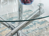 Selina Round Glass Chrome Leg Dining Table and 2 Corona Silver Leg Chairs - selina-chrome-glass-round-modern-dining-table-3_1_56.jpg