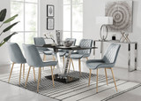 Florini V Black Dining Table and 6 Pesaro Gold Leg Chairs - florini-6-seats-black-glass-rectangle-dining-table-6-grey-velvet-pesaro-gold-chairs_1.jpg