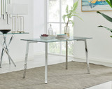 Cosmo Dining Table and 4 Isco Chairs - cosmo-4-seaterchrome-modern-rectangle-dining-table-1.jpg