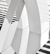 Atlanta Modern Rectangle Chrome Metal High Gloss White Dining Table And 6 Lorenzo Chairs Set - atlanta-6-chrome-gloss-contemporary-rectangle-dining-table-5_56.jpg