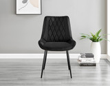 Adley Brown Wood Storage Dining Table & 4 Pesaro Black Leg Chairs - Pesaro-Black-black-dining-chair (2).jpg