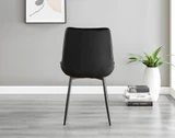 Adley Brown Wood Storage Dining Table & 4 Pesaro Black Leg Chairs - Pesaro-Black-black-dining-chair (4).jpg