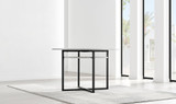 Adley Grey Concrete Effect Storage Dining Table & 4 Pesaro Black Leg Chairs - adley-modern-round-grey-concrete-dining-table-7.jpg