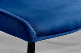 Novara Round Glass Dining Table & 4 Nora Black Leg Chairs - nora-blue-velvet-black-leg-dining-chair-5.jpg
