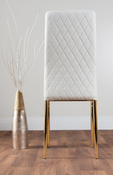 Lira 100cm Grey Metal Extending Dining Table & 6 Milan Gold Leg Chairs - white-modern-milan-dining-chair-leather-chrome-4-gold_2.jpg