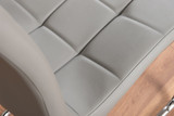 Lira 120cm Grey Metal Extending Dining Table & 4 Murano Chairs - grey-modern-leather-chrome-murano-chair-7_2_3.jpg