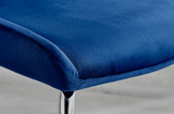 Novara Black Leg Round Glass Dining Table & 6 Nora Silver Leg Chairs - nora-blue-velvet-silver-leg-dining-chair-5.jpg