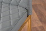 Lira 100cm Grey Metal Extending Dining Table & 4 Milan Gold Leg Chairs - grey-modern-milan-dining-chair-leather-chrome-3_1_8.jpg