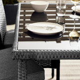 Bali Grey Rattan 4 Seat Garden Dining Set  - Bali-Dining-Set-4-Seat-Rattan-Grey-3.jpg