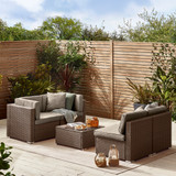 Orlando Brown Rattan 4 Seat Outdoor Sofa - Orlando-4-Seat-Rattan-Brown-5.jpg