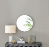 Emma White Small Round Wall Mirror 60cm - Emma-Mirror-Small-White-2.jpg