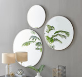 Emma White Large Round Wall Mirror 100cm - Emma-Mirror-Group-White.jpg