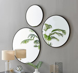 Emma Black Large Round Wall Mirror 100cm - Group-Black.jpg