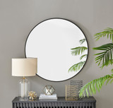 Emma Black Large Round Wall Mirror 100cm - Large-2-Black.jpg