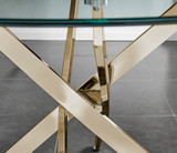 Novara 120cm Gold Round Dining Table and 6 Gold Leg Milan Chairs - novara-120cm-gold-metal-modern-round-dining-table-3_20.jpg