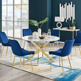 Novara White Marble Gold Leg 120cm Round Dining Table & 6 Pesaro Gold Leg Chairs - novara-marble-120-gold-chrome-round-dining-table-6-navy-velvet-pesaro-gold-chairs-set-CROP.jpg