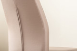 Novara White High Gloss 120cm Round Dining Table & 6 Lorenzo Chairs - cappuccino-beige-2-lorenzo-modern-leather-dining-chairs-seats-chrome-8.jpg