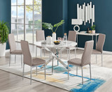 Novara White Marble 120cm Round Dining Table & 6 Milan Chrome Leg Chairs - NO3836~1.jpg