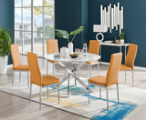 Novara White Marble 120cm Round Dining Table & 6 Milan Chrome Leg Chairs - NOF3EC~1.jpg