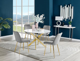 Novara White Gloss Gold Leg 120cm Round Dining Table & 4 Pesaro Gold Leg Chairs - novara-white-120-gold-chrome-round-dining-table-4-grey-velvet-pesaro-gold-chairs-set.jpg