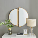 Crescent Gold Round Wall Mirror - Crescent gold mirror-2.jpg