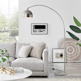 Holden Silver Metal Arc Standing Floor Lamp - Holden-Overhanging-silver-Lamp  (2).jpg