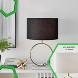 Saffron Black and Marble Table Lamp - Saffron .png