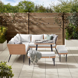 Seychelles Outdoor Dining Table and Corner Sofa Set 9 Seat Beige - Seychelles-Rattan-dining-set-rattan-brown-2.jpg