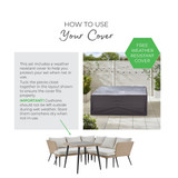 Seychelles Outdoor Dining Table and Corner Sofa Set 9 Seat Beige - Seychelles-Infographic-Cover.jpg