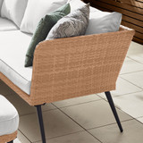 Seychelles Beige Rattan 9 Seat Sofa Garden Dining Set  - Seychelles-Rattan-dining-set-rattan-brown-3.jpg