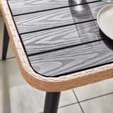 Seychelles Beige Rattan 9 Seat Corner Sofa Garden Dining Set  - Seychelles-Rattan-dining-set-rattan-brown-6.jpg