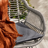 Belize Grey Rattan 2 Seat Garden Bistro Table Set - Belize-Outdoor-Bistro-Grey-Rattan-4.jpg