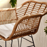 Belize Beige Rattan 2 Seat Garden Bistro Set - Believe-Outdoor-Bistro-Brown-Rattan-5.jpg