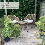 Belize Garden 2 Seat Bistro Set Beige - Belize-brown-UGC.png