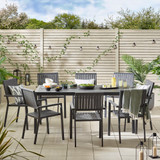 Dubai Grey Polywood 8 Seat Garden Dining Set - Dubai-Dining-Set-8-Seat-Rattan-Grey-2.jpg