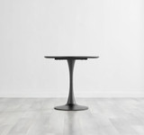 Elina White Marble Effect Round Dining Table & 2 Belgravia Black Leg Chairs - elina-marble-2set-modern-round-dining-table-7.jpg