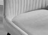 Carson White Marble Effect Dining Table & 4 Nora Black Leg Chairs - Nora-Light Grey-Velvet-black-Leg-Dining-Chair-7.jpg
