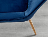 Carson White Marble Effect Dining Table & 4 Pesaro Black Leg Chairs - Pesaro-Gold-Navy-dining-table (6).jpg