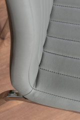 Novara White High Gloss Round Dining Table & 4 Isco Chairs - grey-isco-chrome-leg-modern-quality-leather-dining-chair-6_2.jpg