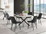 Novara White Marble Black Leg 120cm Round Dining Table & 6 Pesaro Black Leg Chairs - novara-marble-120-black-metal-round-dining-table-6-black-velvet-pesaro-black-chairs-set.jpg