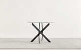 Novara White Marble Black Leg Round Dining Table & 4 Belgravia Black Leg Chairs - novara-marble-100-black-metal-modern-round-dining-table-7.jpg