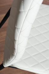 Novara White Marble Black Leg Round Dining Table & 4 Milan Black Leg Chairs - white-modern-milan-dining-chair-leather-black-leg-7.jpg