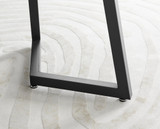 Carson Rectangular White Marble Effect and Black Metal 4 Seater Dining Table - carson-4-seat-120cm-modern-rectangle-dining-table-6.jpg Carson Rectangular White Marble Effect and Black Metal 4 Seater Dining Table - carson-4-seat-120cm-modern-rectangle-dining-table-6.jpg