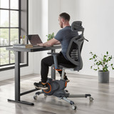 Exerpeutic Exerwork 1000 Standing Desk Workfit Exercise Bike Bike