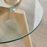 Malmo Side Table Small 40cm Round Glass and Wood Legs - Malmo-wood-400x400-side-table-3.jpg