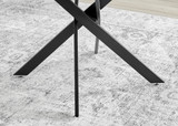 Novara White Gloss Black Leg 120cm Round Dining Table & 4 Halle Chairs - novara-white-120-black-metal-modern-round-dining-table-5.jpg