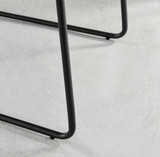 Novara White Marble Black Leg 120cm Round Dining Table & 4 Halle Chairs - halle-cream-fabric-black-leg-dining-chair-4.jpg