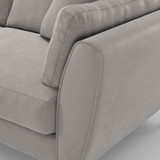 Ida Grey Recycled Velvet 3 Seater Sofa - Ida_3STR_Babyface_Grey_Alt06.jpg